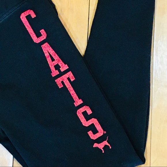 Victoria secret Pink CATS  Arizona wildcats pants leggings tights - Picture 2 of 8
